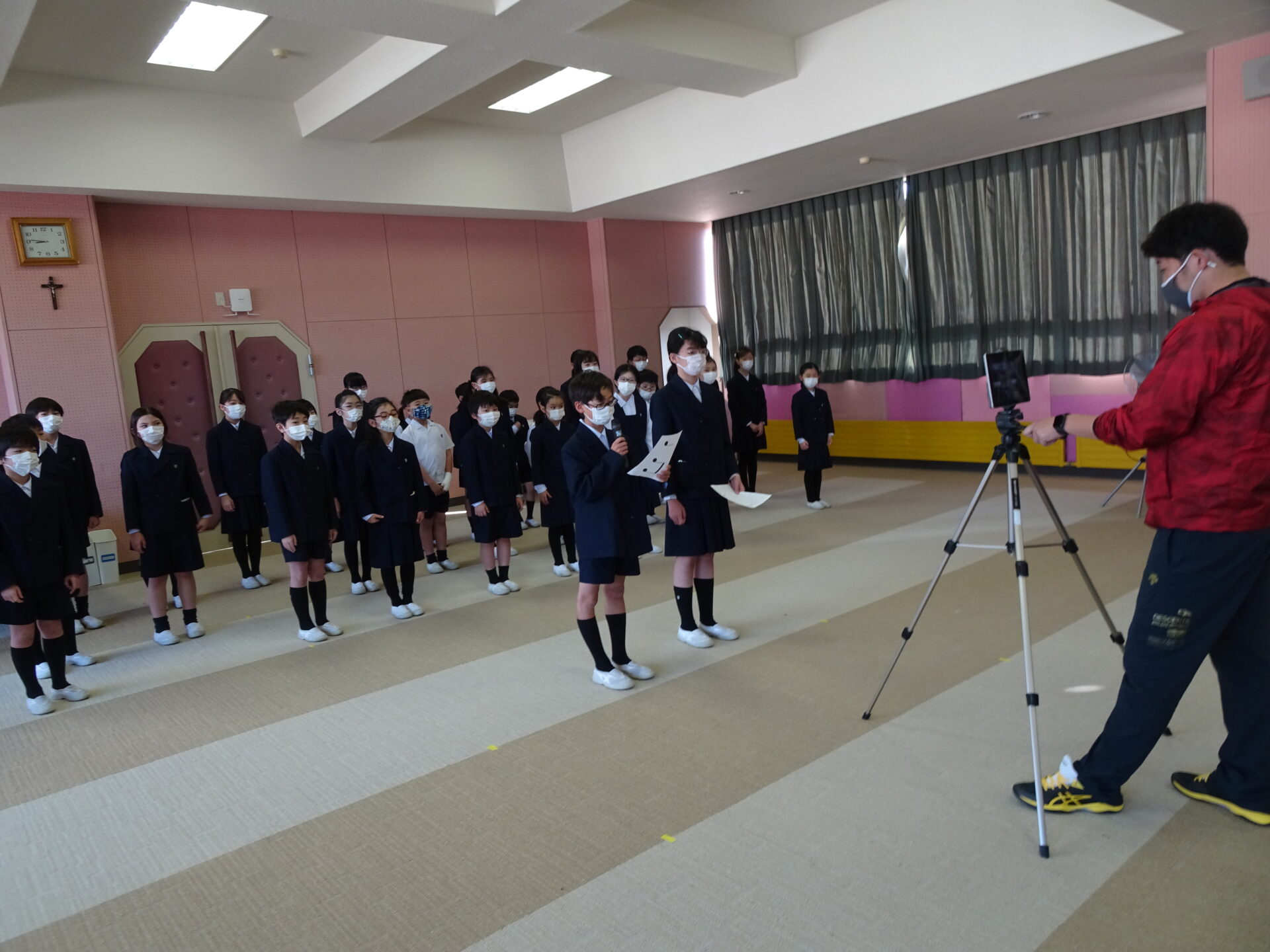 聖ドミニコ学院小学校合唱団 全国大会へ～ | 聖ドミニコ学院小学校